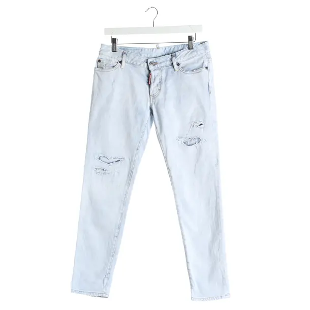 Jeans slim fit, in Azzurro, Cotone, Dsquared