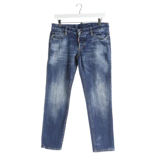 Jeans Slim Fit, in Navy, Baumwolle, Dsquared