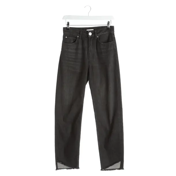 Jeans slim fit, in Nero, Cotone, Sandro