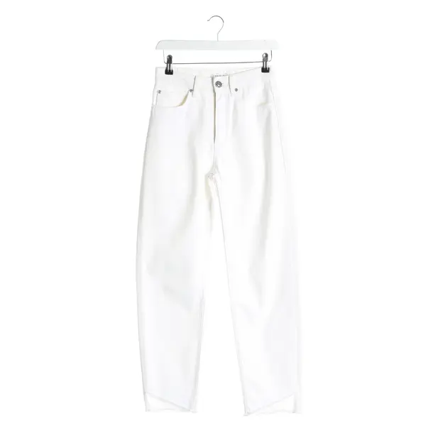 Slim Fit Jeans, in White, Cotton, Sandro