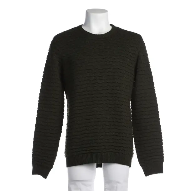 Maglione, in Verde scuro, Viscosa, Hugo Boss Etichetta Rossa