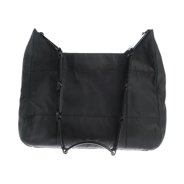 Shoulder Bag, in Gray, Polyamide, Prada
