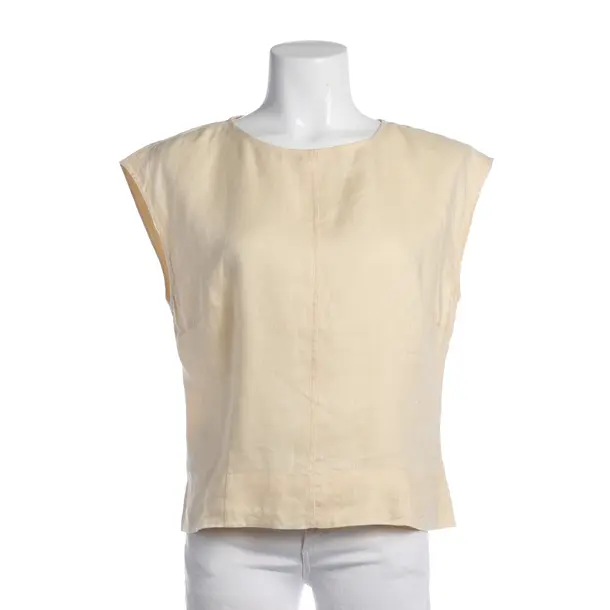 Camicia, in Crema, Lino, Windsor