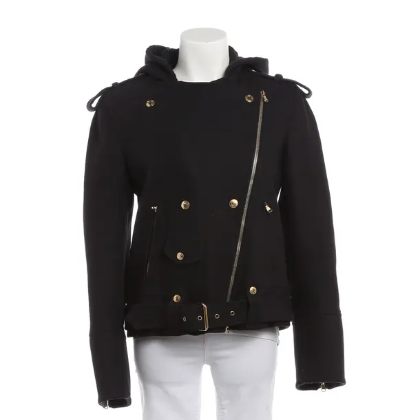 Übergangsjacke, in Schwarz, Wolle, Pierre Balmain