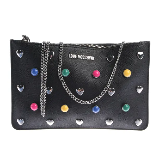 Evening Bag, in Multicolored, Polyamide, Love Moschino