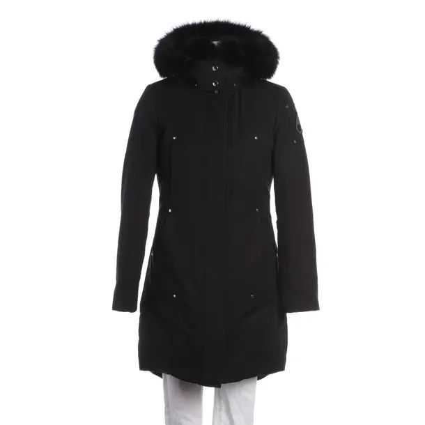 Wintermantel, in Schwarz, Baumwolle, Moose Knuckles