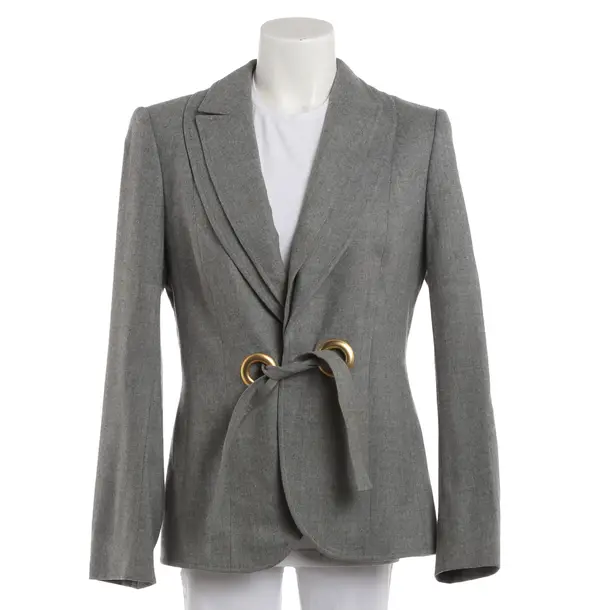 Blazer, in Gray, Wool, Escada