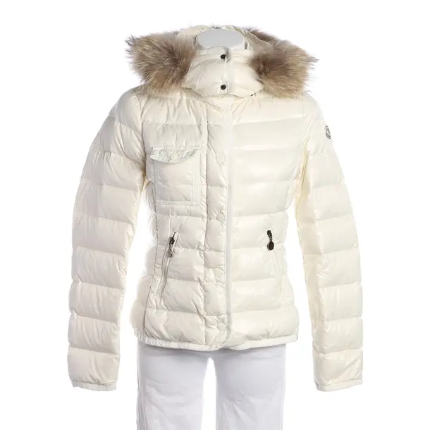 Winter Jacket, in Cream, Polyamide, Moncler