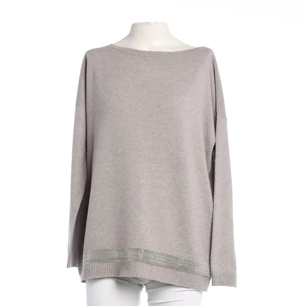 Jumper, in Beige, Wool, Fabiana Filippi