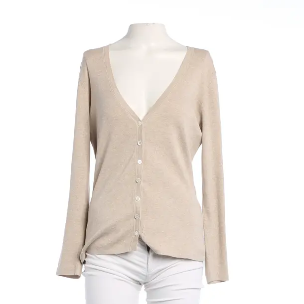 Strickjacke, in Beige, Baumwolle, Repeat