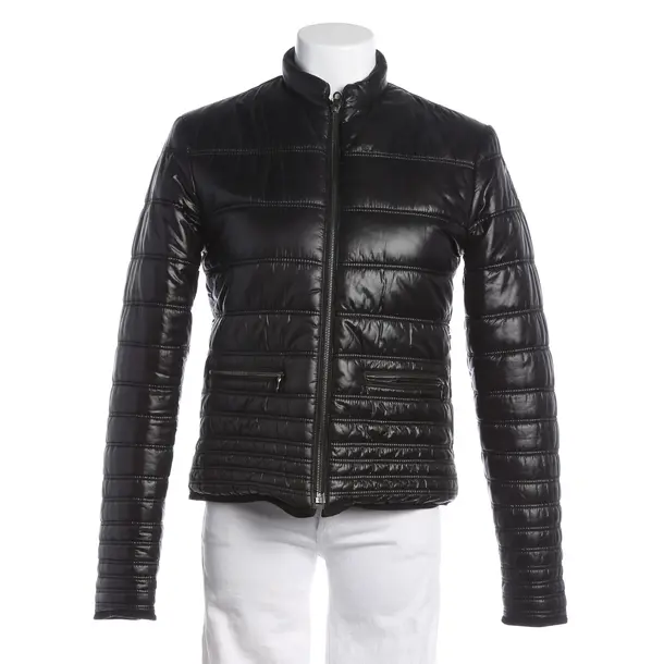 Mid-Season Jacket, in Black, Polyamide, Chanel