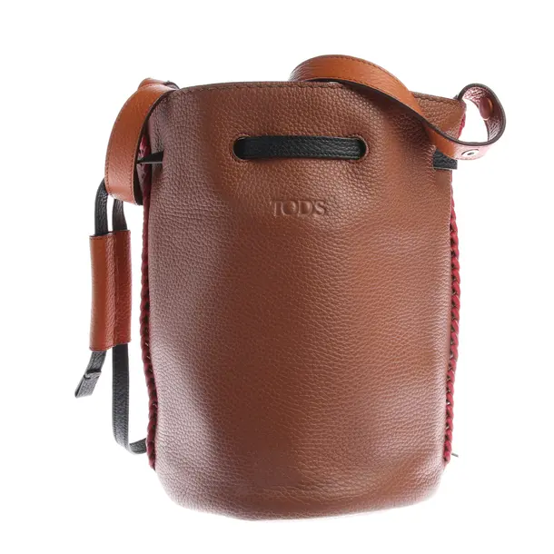 Schultertasche, in Braun, Leder, Tod´s