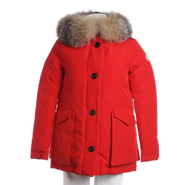Winter Jacket, in Red, Polyester, Moncler