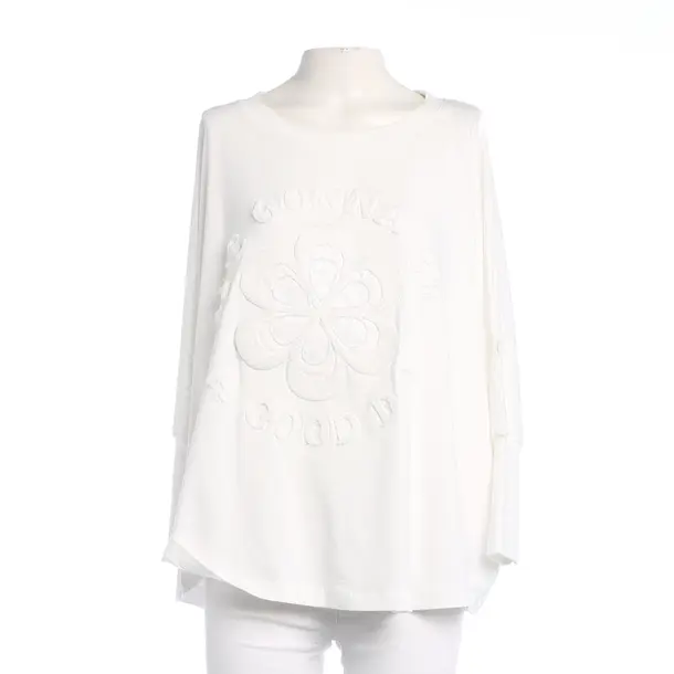 Sweatshirt, in Weiß, Baumwolle, Grace