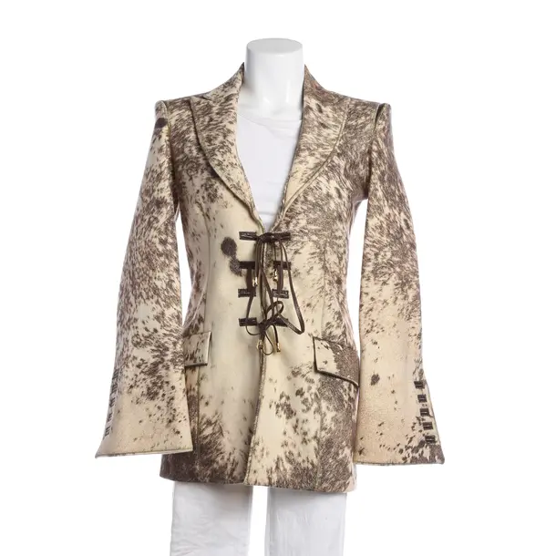 Übergangsmantel, in Braun, Wolle, Roberto Cavalli