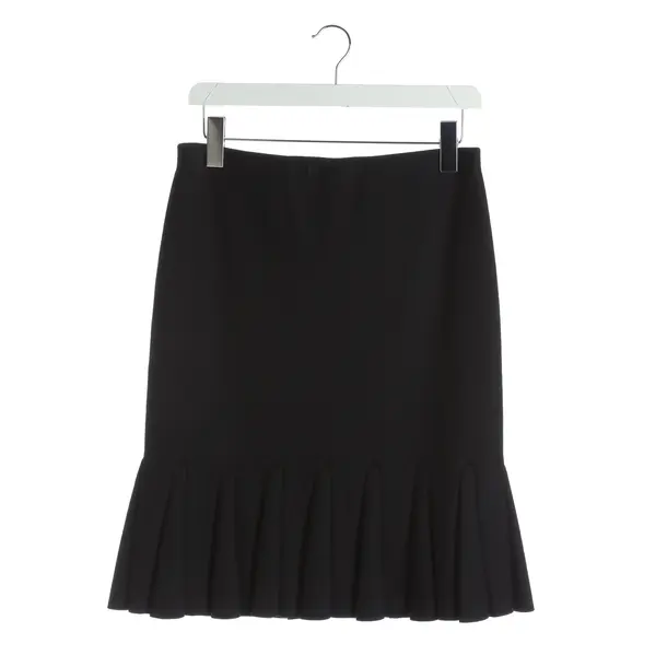 Skirt, in Navy, Wool, Marc Cain