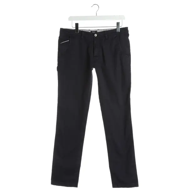 Straight Fit Jeans, in Navy, Cotton, Hugo Boss Black Label
