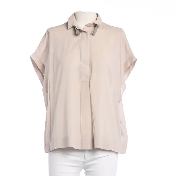 Camicetta, in Beige, Cotone, Brunello Cucinelli