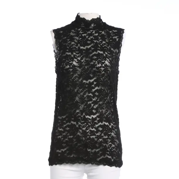 Tunic, in Black, Cotton, Rosemunde