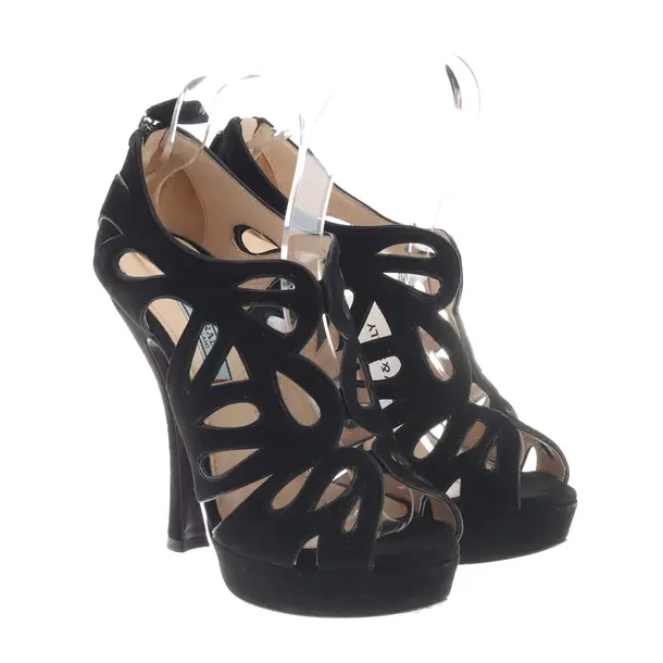 Peeptoes, in Nero, Prada