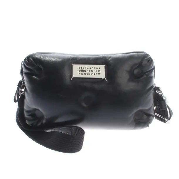 Borsa a cinture a tracolla, in Nero, Polivinile, Maison Martin Margiela