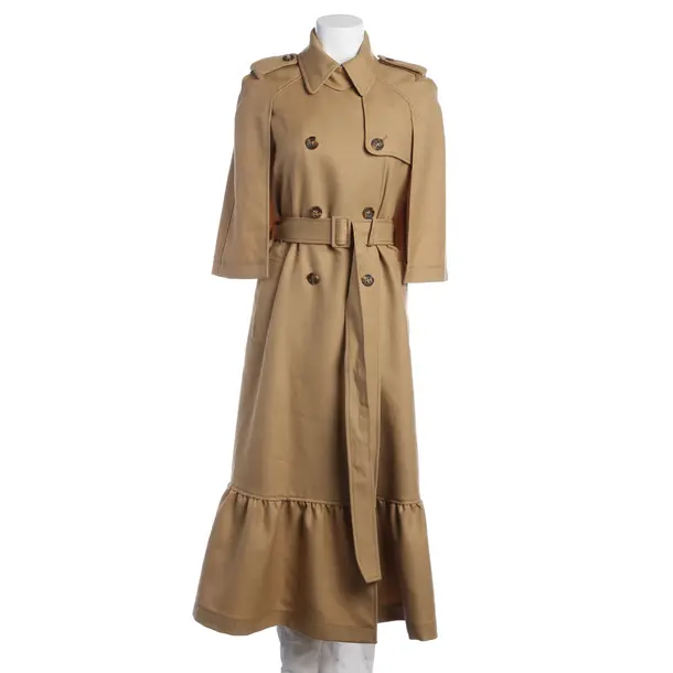 Übergangsmantel, in Hellbraun, Wolle, Red Valentino