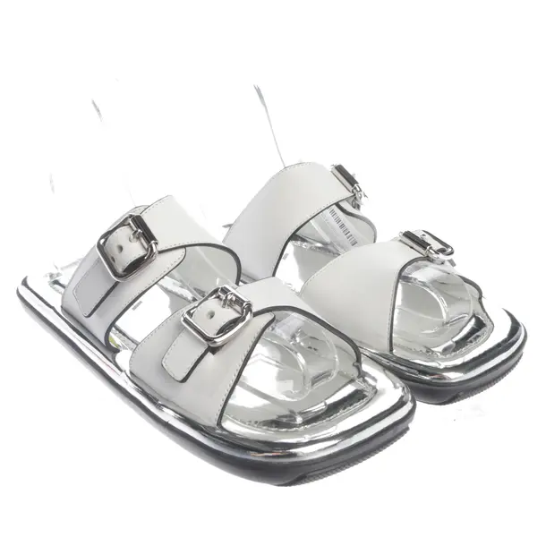 Sandalen, in Weiß, Prada