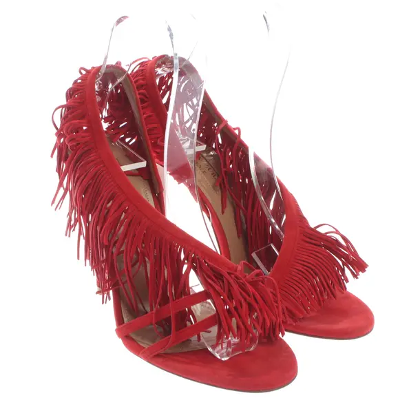 Sandaletten, in Rot, Aquazzura
