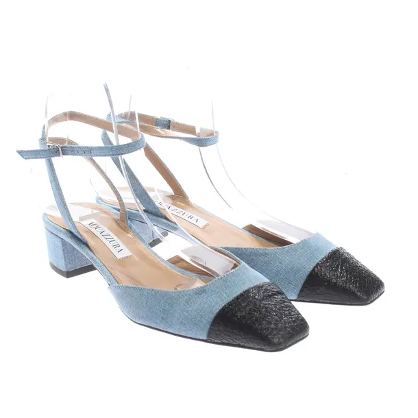 Slingbacks, in Blau, Aquazzura