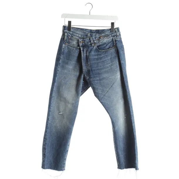 Boyfriend Jeans, in Blue, Cotton, R13