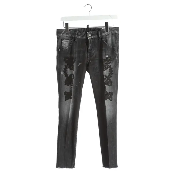 Jeans Skinny, in Dunkelgrau, Baumwolle, Dsquared