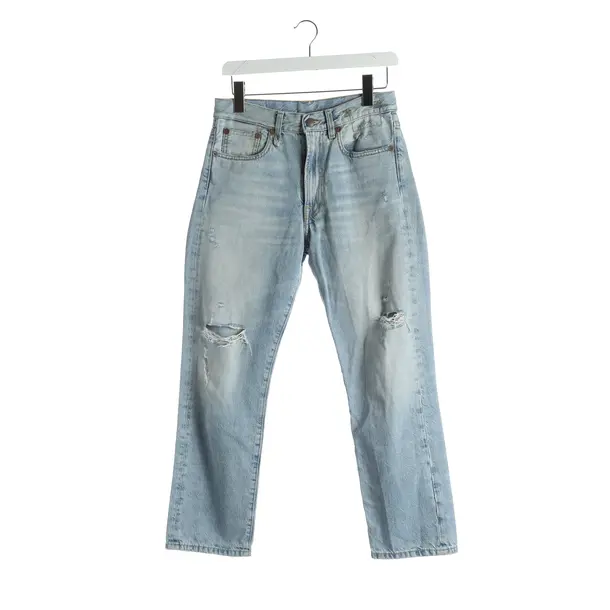 Slim Fit Jeans, in Light Blue, Cotton, R13