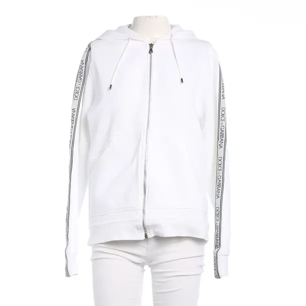 Hoodie, in White, Cotton, Dolce & Gabbana