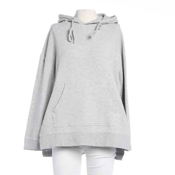 Hoodie, in Grau, Baumwolle, Closed