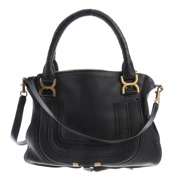 Handtasche, in Schwarz, Leder, Chloé