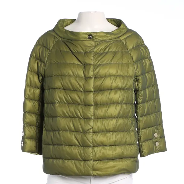 Mid-Season Jacket, in Green, Polyamide, Herno