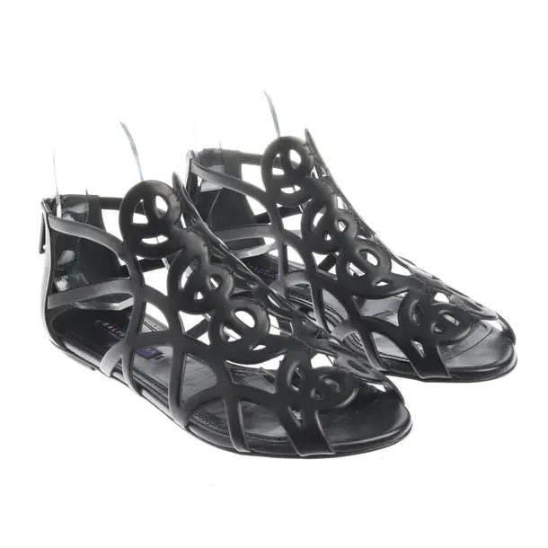 Sandali, in Nero, Ralph Lauren Purple Label