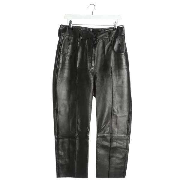 Hose, in Schwarz, Leder, Petar Petrov