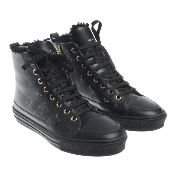 High-Top Sneakers, in Black, Louis Vuitton