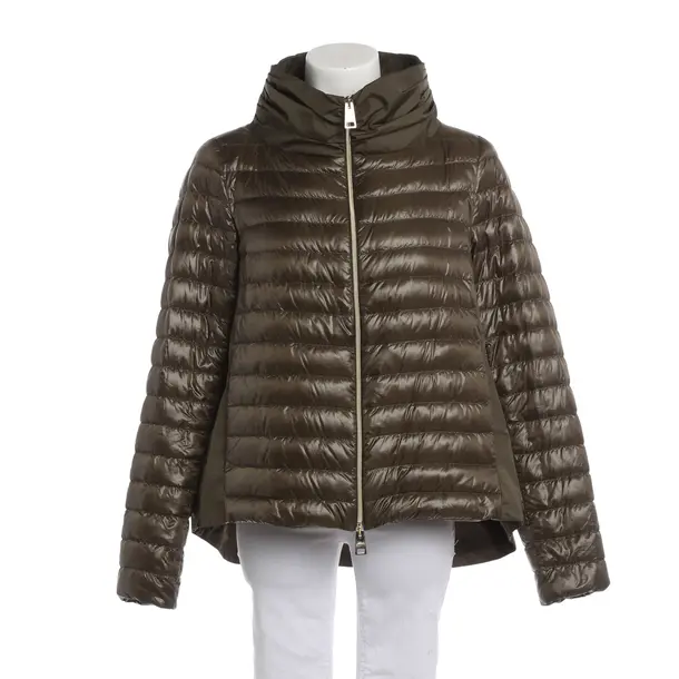 Mid-Season Jacket, in Olive Green, Polyamide, Herno