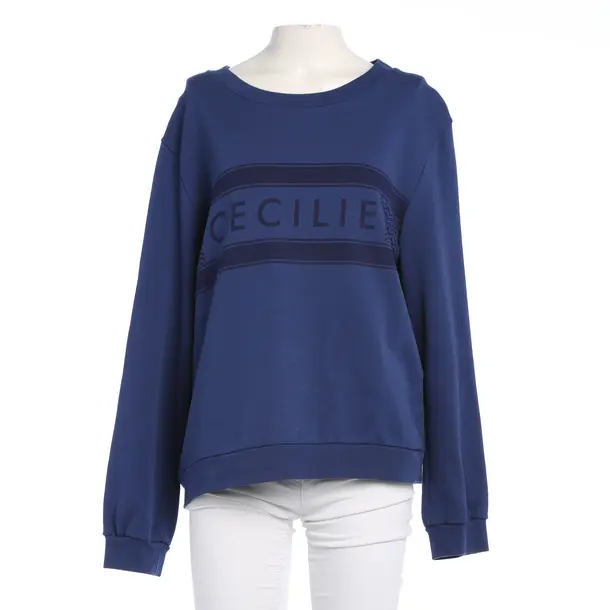 Sweatshirt, in Blau, Baumwolle, Céline