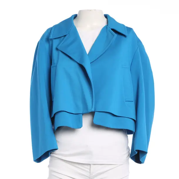 Mid-Season Jacket, in Blue, Viscose, Dorothee Schumacher