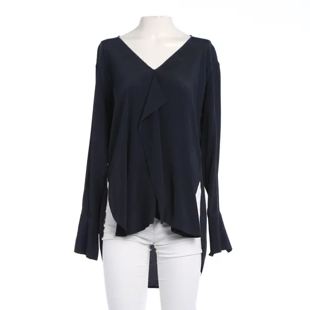Blouse, in Navy, Viscose, Dondup