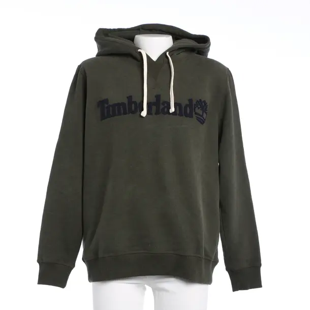 Hoodie, in Dunkelgrün, Baumwolle, Timberland