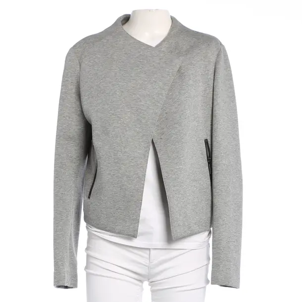 Felpa con cerniera, in Grigio, Cotone, Armani Jeans