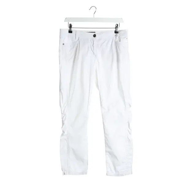 Pants, in White, Cotton, Marc Cain Sports