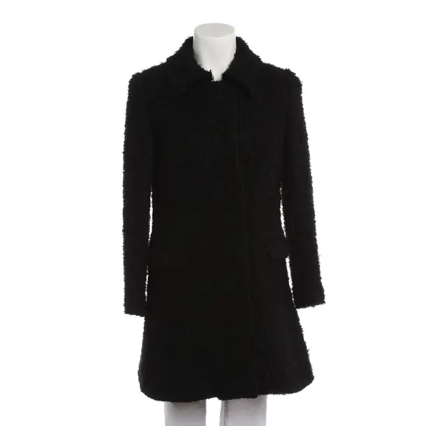 Mid-Season Coat, in Black, Polyester, Dolce & Gabbana
