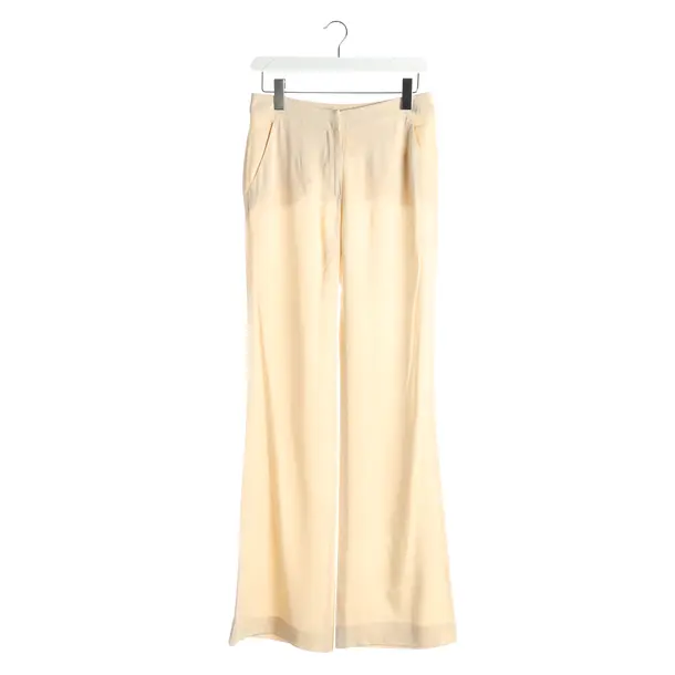 Pants, in Cream, Cotton, Max Mara