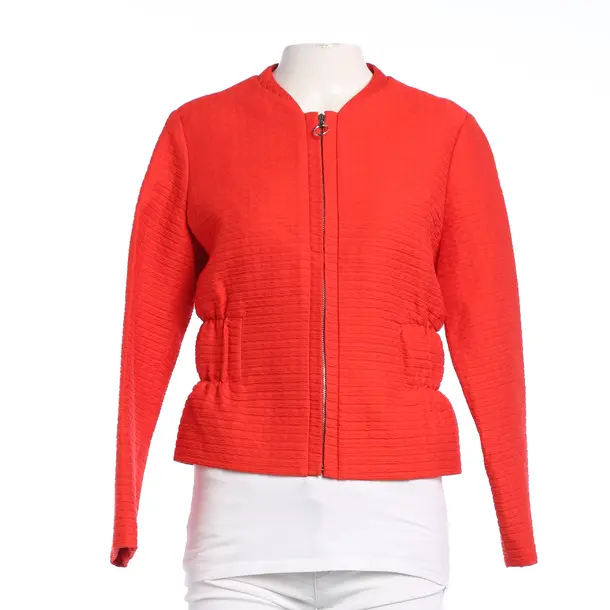 Mid-Season Jacket, in Red, Viscose, Maje