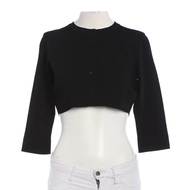 Cardigan, in Black, Viscose, Alaia